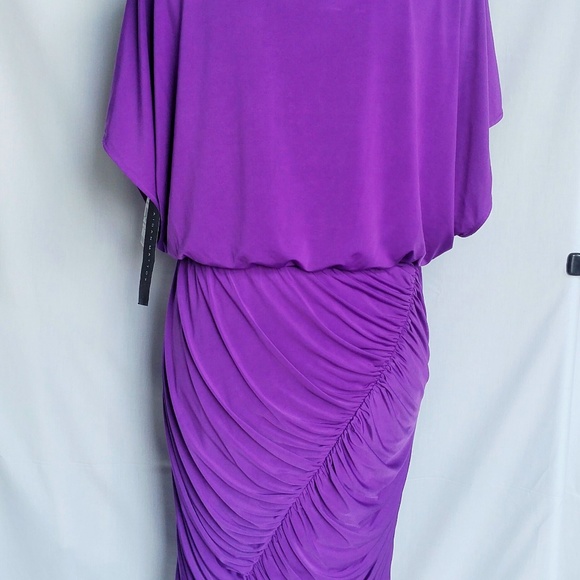 Aidan Mattox NWT iris color, dress, size 10 - Picture 4 of 7